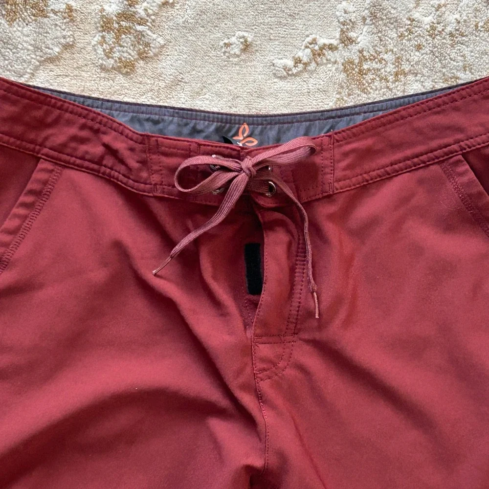 prAna Men's Burgundy 9